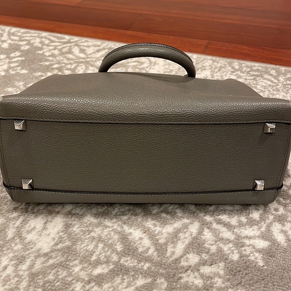 Authentic MCM Taupe Handbag Crossbody - Picture 11 of 15